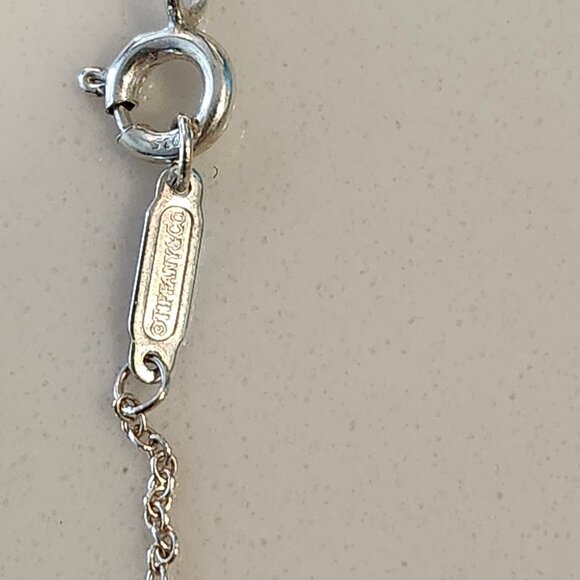 Authentic Tiffany & Co. Shopping Bag Charm Necklace - Picture 5 of 8